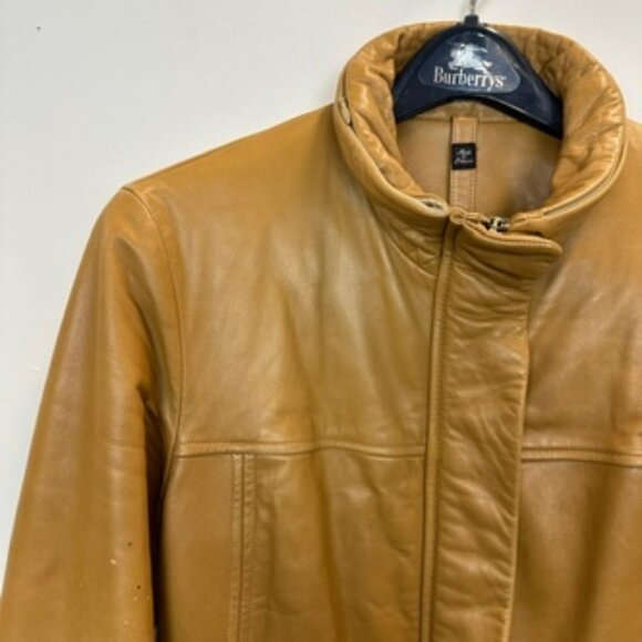 Post Card Leather Jacket US 8 - Picture 1 of 14